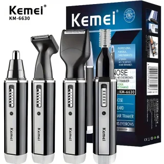 Kemei 4in1 Oplaadbaar Scheerapparaat Set