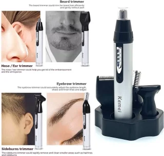 Kemei 4in1 Oplaadbare Scheerapparaat Set Unisex