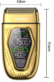 Kemei Scheerapparaat Gold Edition