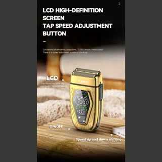 Kemei Scheerapparaat Gold Edition