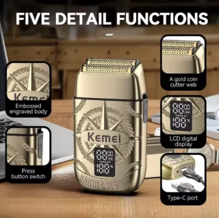 Kemei T362 Heren Elektrisch Scheerapparaat