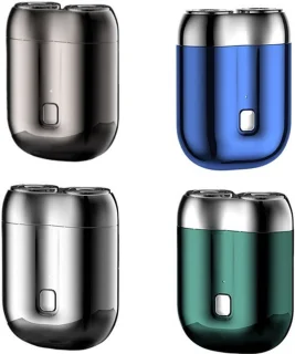 Krachtige 2-Blade Scheerapparaat - Usb Oplaadbare 2-Kop Body Shaver + Precisie/Baardtrimmer - Lichtgewicht en Comfortabel - Perfecte Lichaamshaar Verzorging voor Dames en Heren en de Beste Reiseditie - Kleur: Groen