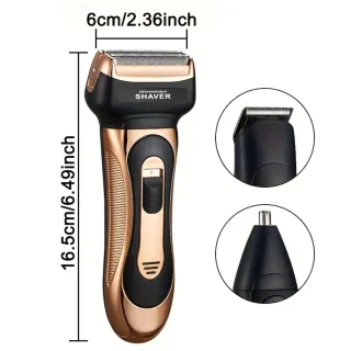 Krachtige 3in1 Oplaadbare Trimmer Set Goud
