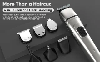 KTN® Multitrimmer Draadloze Tondeuse voor Mannen
