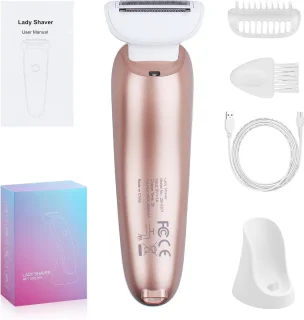 Ladyshave 3-in-1 Elektrisch Scheerapparaat Dames