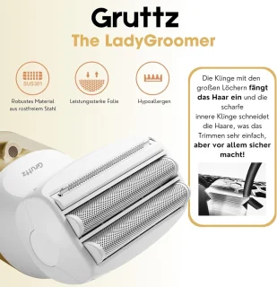 Ladyshave 3-in-1 voor Vrouwen inclusief Reistas en Trimmer