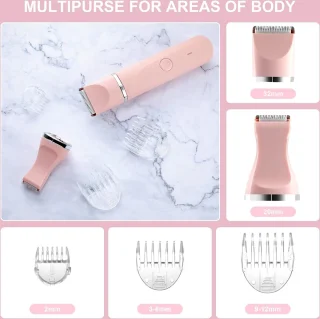 Ladyshaver Bikini Trimmer Elektrisch Vrouwen IPX7 Nat & Droog