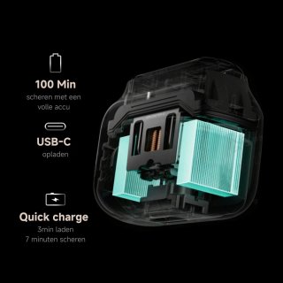 Wat vinden we goed aan de Laifen P3 Pro Elektrisch scheerapparaat