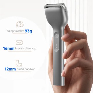 Wat vinden we goed aan de Laifen T1 Pro Scheerapparaat & Baardtrimmer – Dark Grey