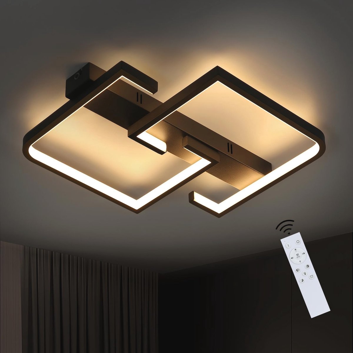 De LED Plafondlamp 35W Dimbaar Modern Design in één oogopslag