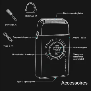 Lexium Foil Shaver - Scheerapparaat