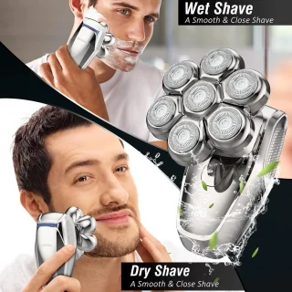 Lexium Skull Shaver Scheerapparaat en Tondeuse voor Mannen