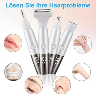 Lism 4-in-1 elektrisch scheerapparaat voor vrouwen