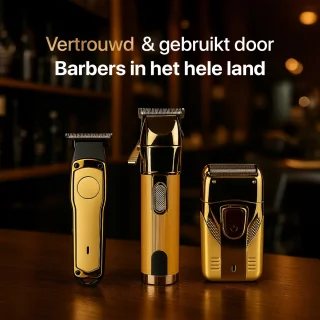 LIVRIX Haar Trimmer 3-in-1 Goud