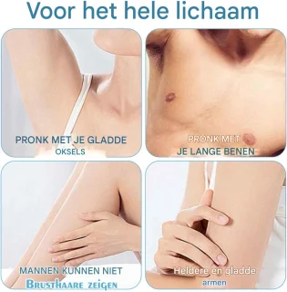 longziming 2-in-1 vrouwenraser blauw