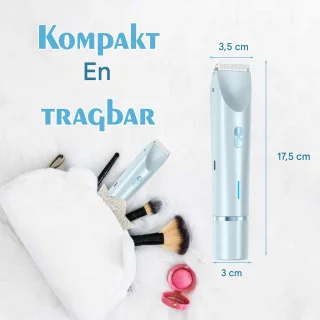 longziming 2-in-1 vrouwenraser blauw