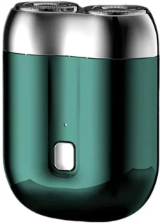 longziming Mini Elektrisch Scheerapparaat Baardtrimmer (Groen)