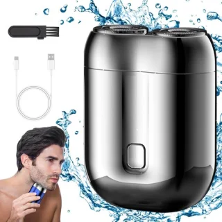 Mannen elektrische mini scheerapparaat 2025 IPX6 waterdicht - ShopVlot