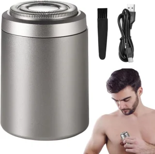 Mannen reisscheerapparaat zilver