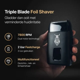 Manscaped Foil Shaver Triple Blade Scheerapparaat