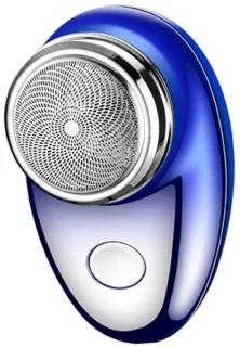 Merkloos Mini Elektrisch Scheerapparaat – Gradient Blauw