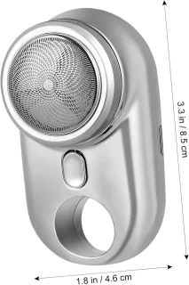 Merkloos Mini Elektrisch Scheerapparaat - Zilver