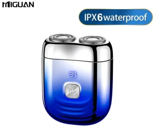 Miguan 2-Blade Scheerapparaat - Bodyshaver & Precisietrimmer, Blauw