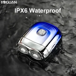 Miguan 2-Blade Scheerapparaat - Bodyshaver & Precisietrimmer, Blauw