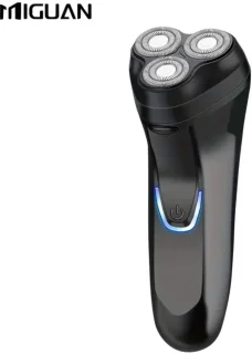 Miguan 3-kops Scheerapparaat USB Oplaadbaar Zwart