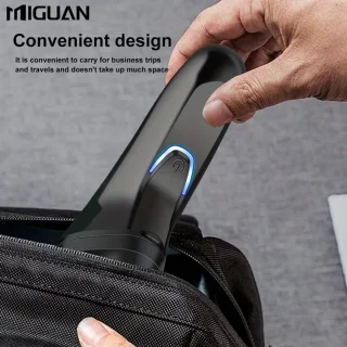 Miguan 3-kops Scheerapparaat USB Oplaadbaar Zwart