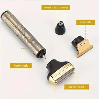 Miguan 3in1 Scheerapparaat Set Vintage Goud