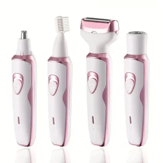 Miguan 4-in-1 Dames Scheerapparaat Wit/Roze