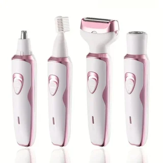 Miguan 4-in-1 Dames Scheerapparaat Wit/Roze
