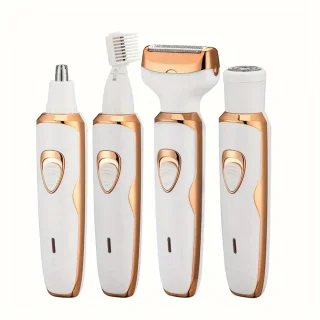 Miguan 4-in-1 Scheerapparaat Dames USB Wit/Goud