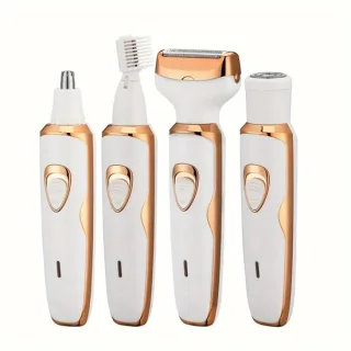 Miguan 4-in-1 Scheerapparaat Dames USB Wit/Goud