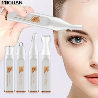 Miguan 4in1 Dames Scheerapparaat Set Zwart