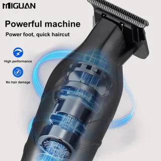 Miguan Tondeuse Keramisch USB Oplaadbaar Zwart