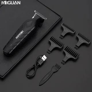 Miguan Tondeuse Keramisch USB Oplaadbaar Zwart