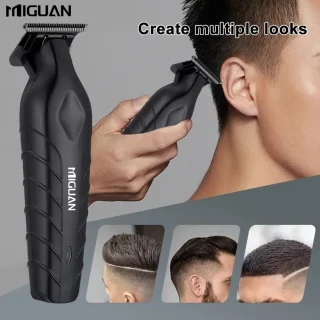 Miguan Tondeuse Keramisch USB Oplaadbaar Zwart