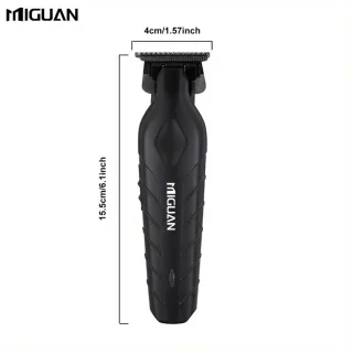 Miguan Tondeuse Keramisch USB Oplaadbaar Zwart