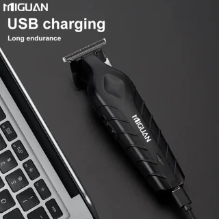 Miguan Tondeuse Keramisch USB Oplaadbaar Zwart