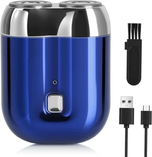 Mini Bodyshaver 2-kops - Blauw