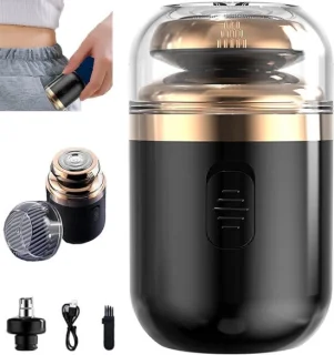 Mini capsule shaver elektrisch scheerapparaat