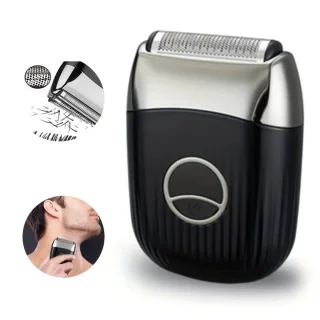 Mini Digitale Scheerapparaat USB Oplaadbaar Zwart