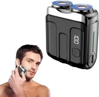 Mini-elektrisch capsulescheerapparaat (zwart)