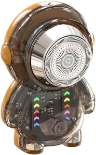 Mini elektrisch reisscheerapparaat - zilver