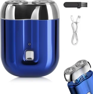 Mini Elektrisch Scheerapparaat - Blauw
