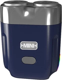 Mini elektrisch scheerapparaat - Blauw