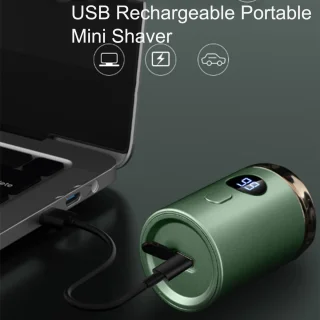 Wat vinden we goed aan de Mini Elektrisch Scheerapparaat - Groen