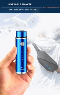 Mini Elektrisch Scheerapparaat USB Draagbaar Mannen Reis